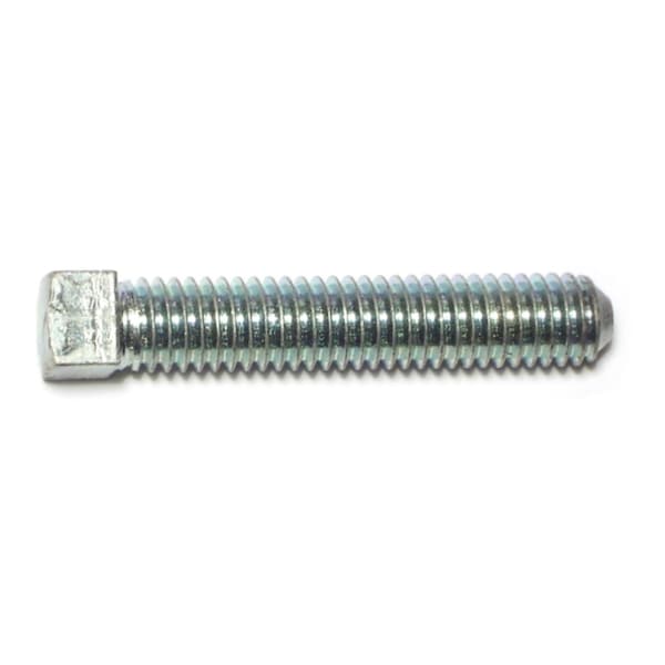 Midwest Fastener 3/8"-16 x 2" Steel Coarse Thread Square Head Set Screws 6PK 60594 - main
